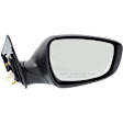 Passenger Side Mirror, Power Adjust, Manual Folding, Heated, Paintable, In-housing Signal Light, No Memory, No Puddle Light, No Auto-Dimming, No Blind Spot Feature