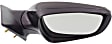 Passenger Side Mirror, Power Adjust, Manual Folding, Heated, Paintable, In-housing Signal Light, No Memory, No Puddle Light, No Auto-Dimming, No Blind Spot Feature
