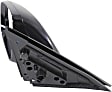Driver Side Mirror, Power Adjust, Manual Folding, Heated, Paintable, No Signal Light, No Memory, No Puddle Light, No Auto-Dimming, With Blind Spot Glass