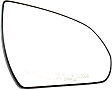 Passenger Side Mirror Glass, Non-Heated, No Blind Spot Feature, with Backing Plate, USA/Korea Built Vehicle