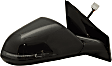 Passenger Side Mirror, Power, Manual Folding, Heated, Paintable, In-housing Signal Light, No Memory, No Puddle Light, No Auto-Dimming, With Blind Spot Detection in Glass