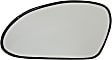 Driver Side Mirror Glass, Non-Heated, No Blind Spot Feature