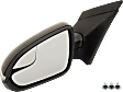 2022 Hyundai Accent - Driver Side Mirror, Power Adjust, Heated, Paintable, Manual Folding, In-housing Signal Light, With Blind Spot Glass, No Memory, No Puddle Light, No Auto-Dimming