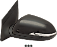 2022 Hyundai Accent - Driver Side Mirror, Power Adjust, Heated, Paintable, Manual Folding, In-housing Signal Light, With Blind Spot Glass, No Memory, No Puddle Light, No Auto-Dimming