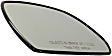 Passenger Side Mirror Glass, Non-Heated, No Blind Spot Feature
