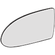 Driver Side Mirror Glass, Non-Heated, No Blind Spot Feature