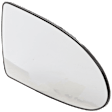 Passenger Side Mirror Glass, Non-Heated, No Blind Spot Feature