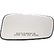 2011-2014 Hyundai Sonata - Passenger Side Mirror Glass, Heated, No Blind Spot Feature