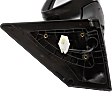 Passenger Side Mirror, Power Adjust, Manual Folding, Non-Heated, Paintable, No Signal Light, No Memory, No Puddle Light, No Auto-Dimming, No Blind Spot Feature