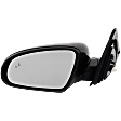 2021 Hyundai Kona SEL - Driver Side Mirror, Power Adjust, Heated, Paintable, Manual Folding, In-housing Signal Light, With Blind Spot Detection in Glass, No Memory, No Puddle Light, No Auto-Dimming