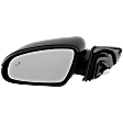 2021 Hyundai Kona SEL - Driver Side Mirror, Power Adjust, Heated, Paintable, Manual Folding, In-housing Signal Light, With Blind Spot Detection in Glass, No Memory, No Puddle Light, No Auto-Dimming