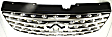 Grille, Chrome Shell and Insert, Base Model