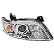 Passenger Side Headlight, without Bulb, HID/Xenon, Base Model, without Control Unit
