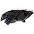 Passenger Side Headlight, without Bulb, HID/Xenon, Base Model, without Control Unit