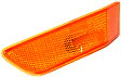 Front, Driver Side Side Marker, with Bulb, 6 Cyl., 3.5L Engine