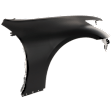 Front, Passenger Side Fender, Sedan, For Models without Sport Package, CAPA Certified