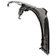 Front, Passenger Side Fender, Sedan, For Models without Sport Package, CAPA Certified