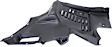 Front, Driver Side, Front Section Fender Liner, 8 Cyl., 4.1L Engine