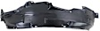 Front, Passenger Side, Rear Section Fender Liner, 8 Cyl., 4.1L Engine, Sedan