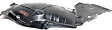 Front, Driver Side, Front Section Fender Liner, 6 Cyl., 3.5L Engine, Sedan