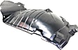 Front, Driver Side, Front Section Fender Liner, 6 Cyl., 3.5L Engine, Sedan