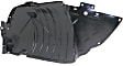 Front, Driver Side, Front Section Fender Liner, 6 Cyl., 3.5L Engine, Sedan