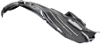 Front, Driver Side, Rear Section Fender Liner