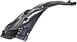 Front, Driver Side, Rear Section Fender Liner