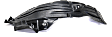 Front, Driver Side, Rear Section Fender Liner