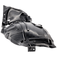 Front, Passenger Side, Front Section Fender Liner