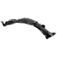 Front, Passenger Side, Rear Section Fender Liner, Base Model, 6 Cyl., 3.5L Engine, Coupe