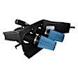 PF9015WB Cold Air Intake, Dry, Aluminum Tube, PF Series