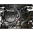 2011 Mitsubishi Lancer - Prebent Exhaust Pipe, Turbocharged; Intercooler pipes only, Aluminized Steel, 4 Cyl 2.0L