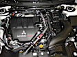 2011 Mitsubishi Lancer - Prebent Exhaust Pipe, Turbocharged; Intercooler pipes only, Aluminized Steel, 4 Cyl 2.0L
