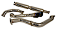 SES9001TT Cat-Back Exhaust System, 2.0L, 4Cyl, Made of Stainless Steel, Super SES Series