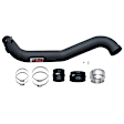 SES9014ICPCWB Intercooler Hose - Wrinkle Black, Aluminum, Direct Fit, Sold Individually