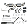 SES9300 Cat-Back Exhaust System, Made of Stainless Steel, Super SES Series