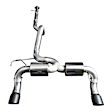 SES9300 Cat-Back Exhaust System, Made of Stainless Steel, Super SES Series