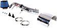 SP1867P Cold Air Intake, Dry Filter, Aluminum Tube, SP Series