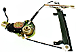 Front, Passenger Side Power Window Regulator, With Motor