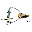 Front, Driver Side Power Window Regulator, With Motor