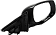 Passenger Side Mirror, Power, Manual Folding, Heated, Paintable, In-housing Signal Light, No Memory, Puddle Light, Auto-Dim, and Blind Spot Feature, For Models Without Around View Monitor