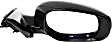 Passenger Side Mirror, Power, Manual Folding, Heated, Paintable, In-housing Signal Light, No Memory, Puddle Light, Auto-Dim, and Blind Spot Feature, For Models Without Around View Monitor