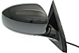 2013 Infiniti JX35 Base - Passenger Side Mirror, For Models Without Premium Package, Power Adjust, Heated, Paintable, Power Folding, No Signal Light, No Blind Spot Feature, No Memory, No Puddle Light, No Auto-Dimming