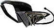 2014-2015 Infiniti QX60 - Driver Side Mirror, Power, Power Folding, Heated, Paintable, No Signal Light, With memory, No Puddle Light, No Auto-Dimming, No Blind Spot Feature, Base Model