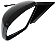 2014-2015 Infiniti QX60 - Driver Side Mirror, Power, Power Folding, Heated, Paintable, No Signal Light, With memory, No Puddle Light, No Auto-Dimming, No Blind Spot Feature, Base Model