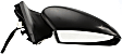 Passenger Side Mirror, Power Adjust, Non-Heated, Manual Folding, Paintable, No Signal Light, Memory, Puddle Light, Auto-Dimming and Blind Spot Feature, Coupe