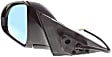 Driver Side Mirror, Power Adjust, Manual Folding, Non-Heated, Paintable, No Signal Light, No Memory, No Puddle Light, No Auto-Dimming, No Blind Spot Feature, Base Model