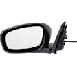 Driver Side Mirror, Power, Non-Heated, Manual Folding, Paintable, No Signal Light, Memory, Puddle Light, Auto-Dimming and Blind Spot Feature, Coupe