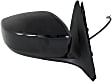 Passenger Side Mirror, Power, Non-Heated, Manual Folding, Paintable, No Signal Light, Memory, Puddle Light, Auto-Dimming and Blind Spot Feature, Coupe